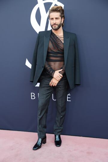 Pelayo Díaz en la fiesta presentación “YSL Love Game”.