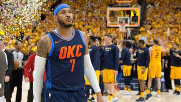 El cumplido de Knox a Carmelo: "Si jugase como entrena en pretemporada, sería MVP"