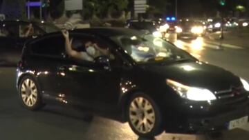 Locura en las calles de Cartagena para celebrar el ascenso