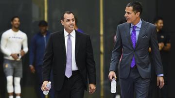 Frank Vogel y Rob Pelinka