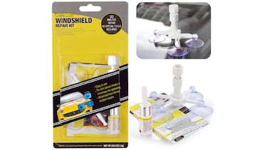 Este es el kit para reparar la luna del coche más vendido en Amazon