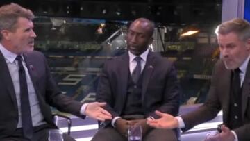 Keane y Carragher, a gritos en plató a cuenta de Cristiano