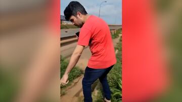 Se derrumba un puente en directo en Brasil mientras un concejal denuncia su mal estado