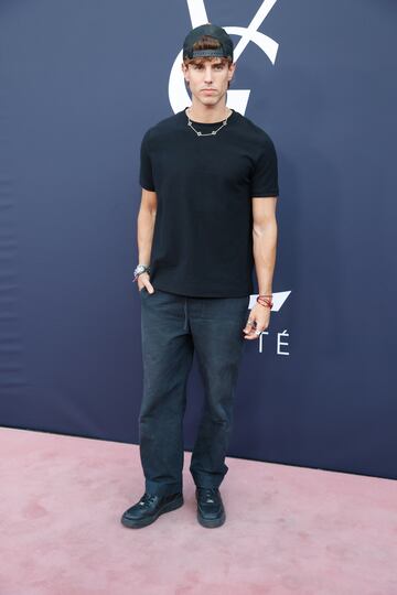 Mike Fajardo en la fiesta presentación “YSL Love Game”.