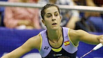 Carolina Marín, en el Open de Vietnam.