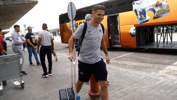 Joaquín, antes de un viaje.