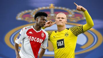 Tchouaméni y Haaland dependen de la decisión del Real Madrid