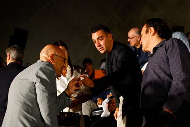 Xavi Hernández, exentrenador del Fútbol Club Barcelona.