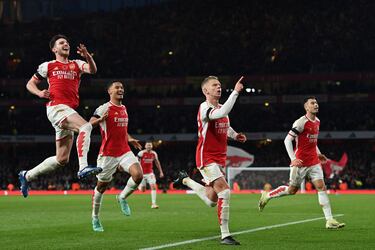 Saliba lanza al Arsenal