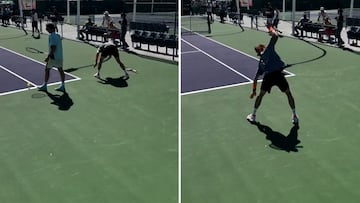 La pérdida de papeles total de Rublev en un entrenamiento