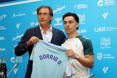 Josué Dorrio: “Mi familia se enteró de que venía al Málaga por la prensa”