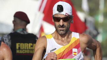 García Bragado, el abanderado en la ceremonia de clausura