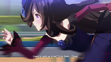 Umamusume: Prety Derby es un universo paralelo donde el espíritu de los grandes caballos de carreras se reencarnan en chicas-caballo.