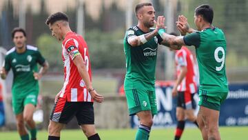 Rober Ibáñez durante un amistoso