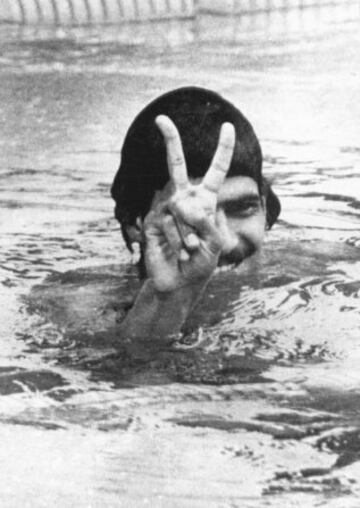 Consiguió 26 Mundiales de Natación.