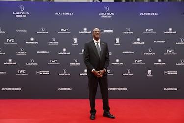 Edwin Moses, ex atleta y medallista olímpico.