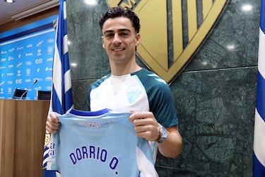 Josué Dorrio: “Mi familia se enteró de que venía al Málaga por la prensa”