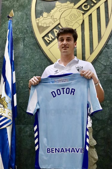 Carlos Dotor, medicina para el Málaga