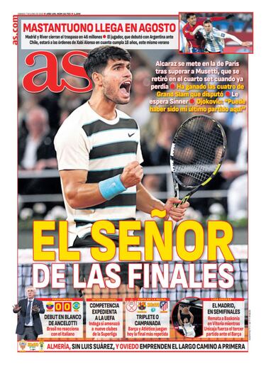 Las portadas de AS de junio