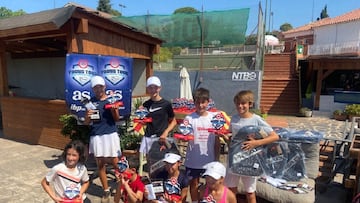 Imagen de la foto de los campeones del AS Young Tour Nou Belulla, torneo del circuito AS Young Tour by IBP Tenis