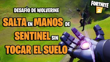 Desafío Fortnite de Wolverine: ¿dónde están los Sentinel y las manos de Sentinel?