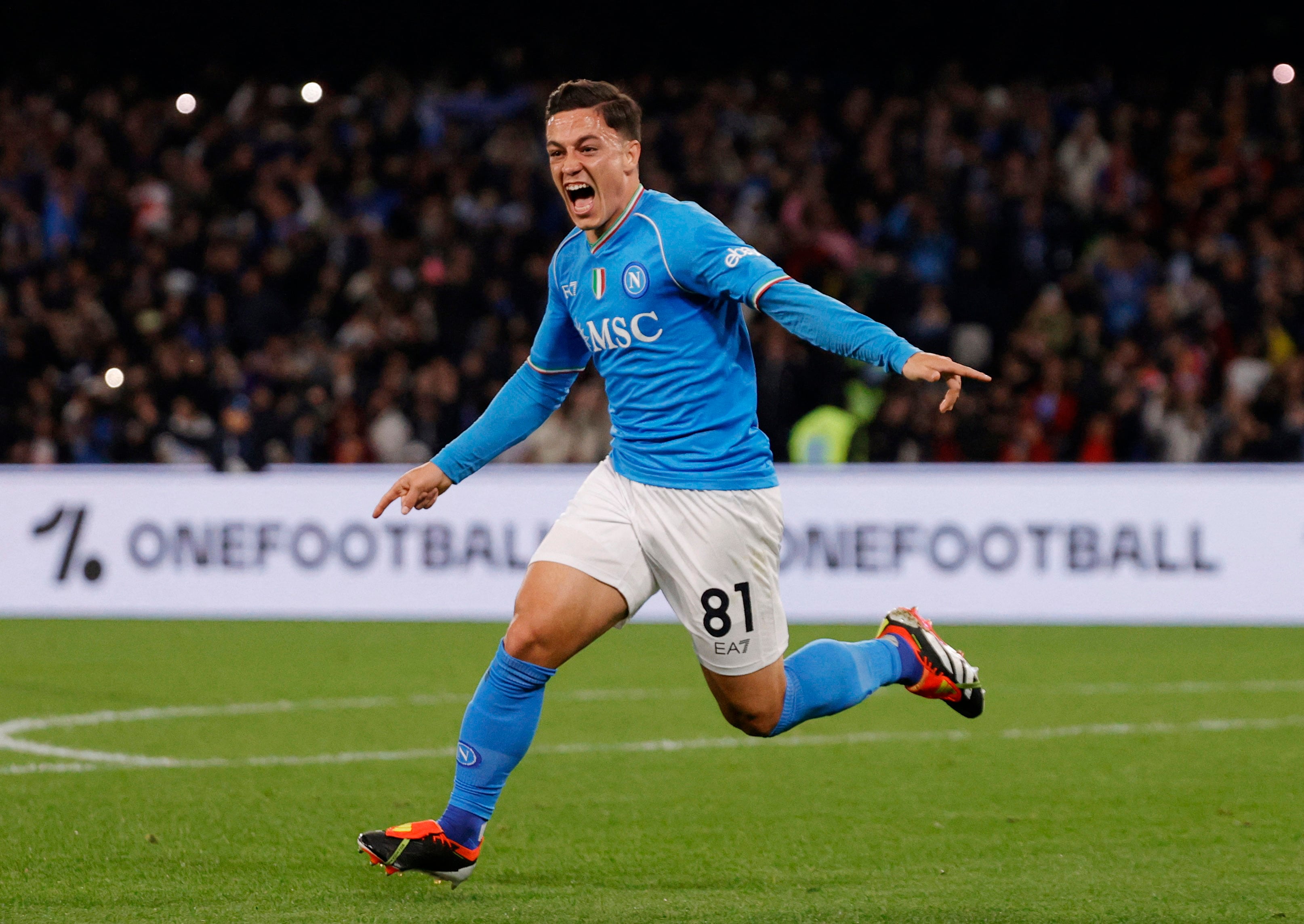 Raspadori, el delantero de los goles de oro