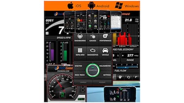 Este sistema de diagnóstico del motor OBD2 funciona en coches de 1996 a 2018