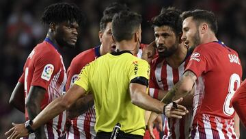 Gil Manzano tiene 24 horas para aclarar el acta de Diego Costa