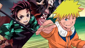 Kimetsu no Yaiba y Naruto