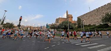 El maratón de Jerusalén regresa tras la pandemia