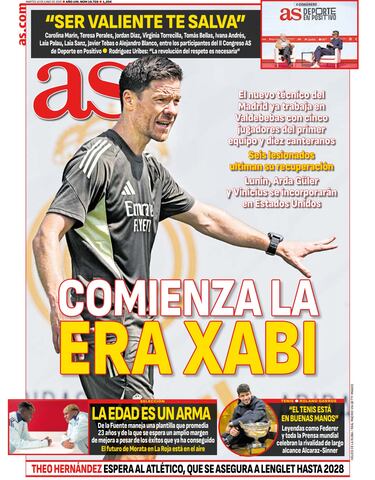 Las portadas de AS de junio