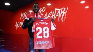 El Hacen, jugador del Lugo cedido por el Real Valladolid.