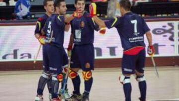 Jepi Selva celebra un gol.
