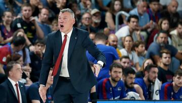 Sarunas Jasikevicius, entrenador del Barcelona.