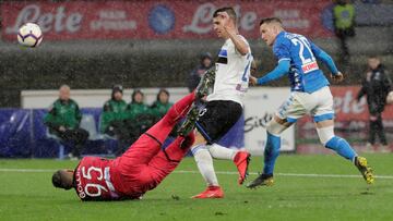 El Nápoles no levanta cabeza y el Atalanta es cuarto