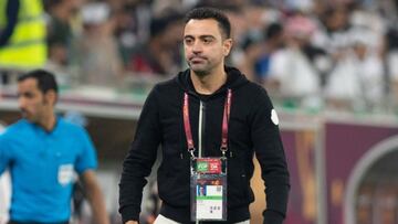 Xavi Hernández, durante un partido de Al Sadd en Catar
