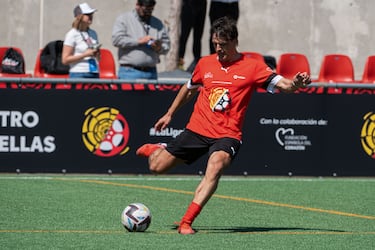 El exfutbolista español Fernando Morientes, durante la tercera edición del Encuentro de las Estrellas.
