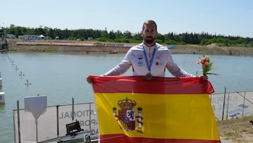 23/06/25 CAMPEONATO EUROPA PIRAGUISMO 2025
K1 200 CARLOS AREVALO MEDALLA DE BRONCE
FOTO ENVIADA. JESUS.MINGUEZ.
