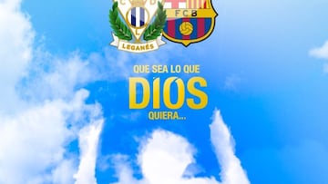 13/09/16 FOTO BAJADA DE INTERNET
CARTELES Y BORRADORES CARTEL BORRADOR
PREVIA PARTIDO PRIMERA DIVISION REPORTAJE
LEGANES - BARCELONA
PUBLICADA 14/09/16 NA MA30 1COL
PUBLICADA 16/09/16 NA MA19 1COL