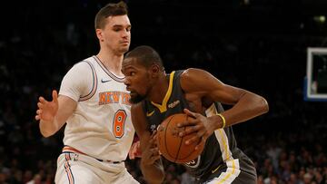 Uno de los reclamos de los Knicks para su campaña de abonados es... Kevin Durant