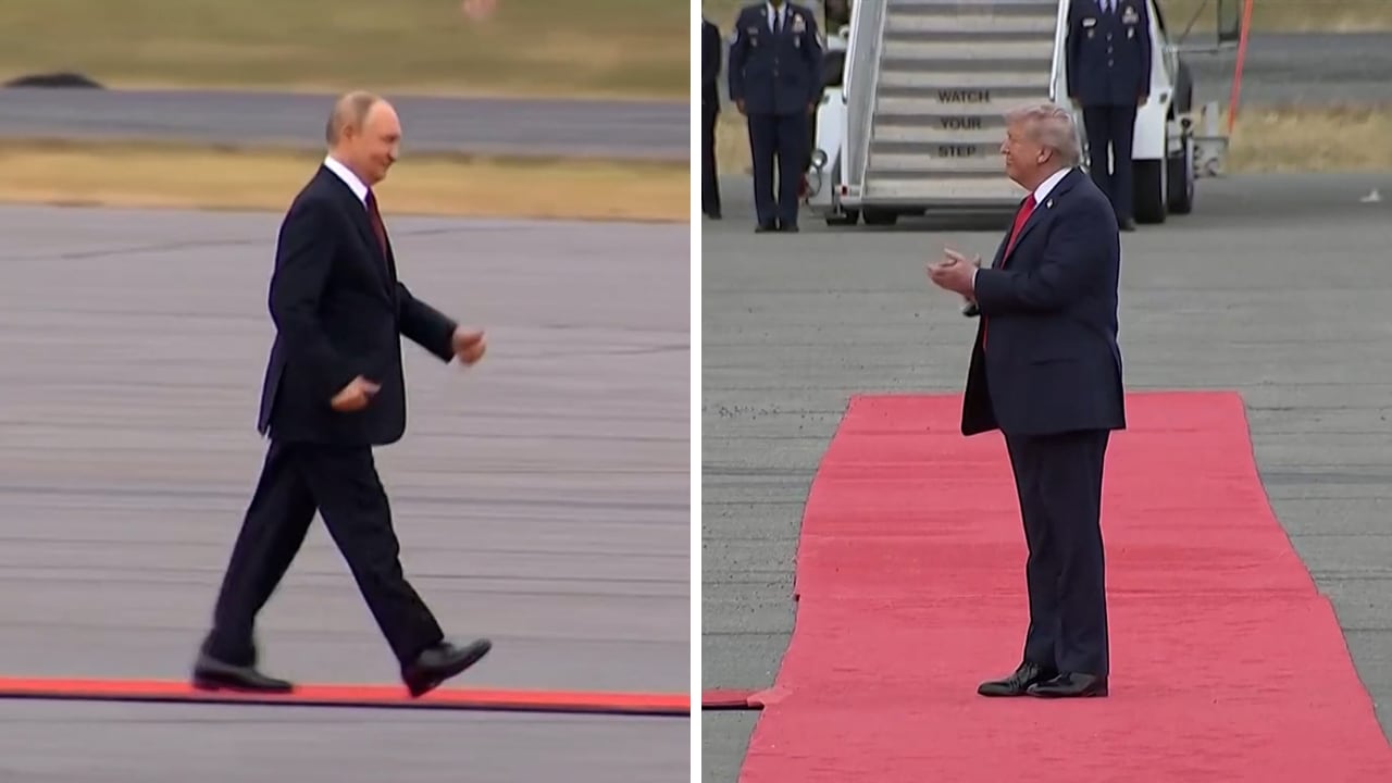 El saludo entre Trump y Putin que va a dar la vuelta la mundo: la escena es surrealista