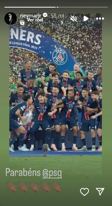 Mbappé: “Felicidades, PSG”