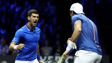 Resumen y resultado Laver Cup 2022: Berrettini-Djokovic - De Miñaur-Sock | Europa vs Resto del Mundo