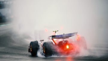 Lewis Hamilton durante el Gran Premio de Gran Bretaña de Fórmula 1 disputado en el circuito de Silverstone.