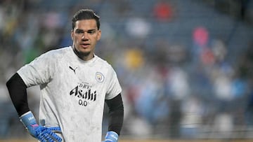 El guardameta brasileño Ederson.