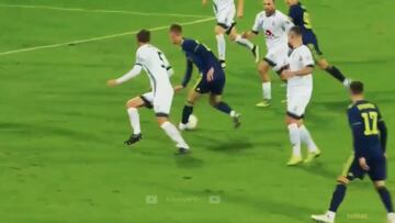Ya se le ha quedado pequeño: el 2019 de escándalo de Dani Olmo en el Dinamo de Zagreb
