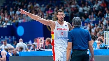 13/09/22 BALONCESTO EUROBASKET 2022
PARTIDO CUARTOS
SELECCION ESPAÑOLA ESPAÑA - FINLANDIA
WILLY HERNANGOMEZ SERGIO SCARIOLO
PUBLICADA 19/09/22 NA MA37 2COL