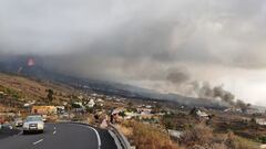 Volcán en La Palma: resumen del lunes 11 de octubre en Cumbre Vieja