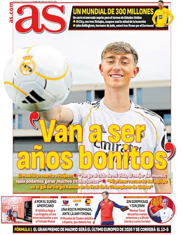 Las portadas de AS de junio