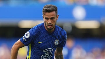 Saúl, en el Chelsea.